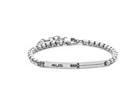 Bracciale 4US: Cesare Paciotti Uomo in Acciaio 4UBR8540